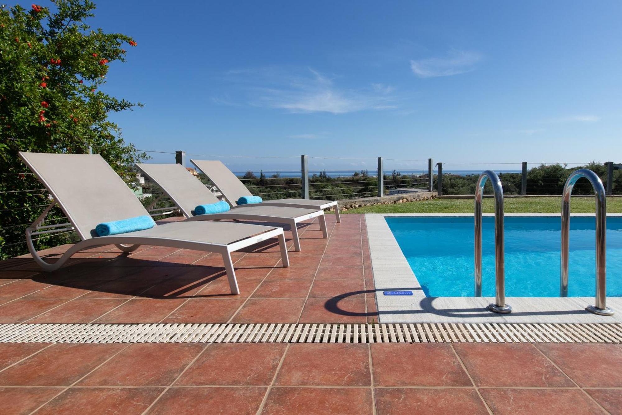 Dimitra Apartment With Private Pool And Sea View -The Ground Floor Of A Two Storey Building Δαράτσο Εξωτερικό φωτογραφία