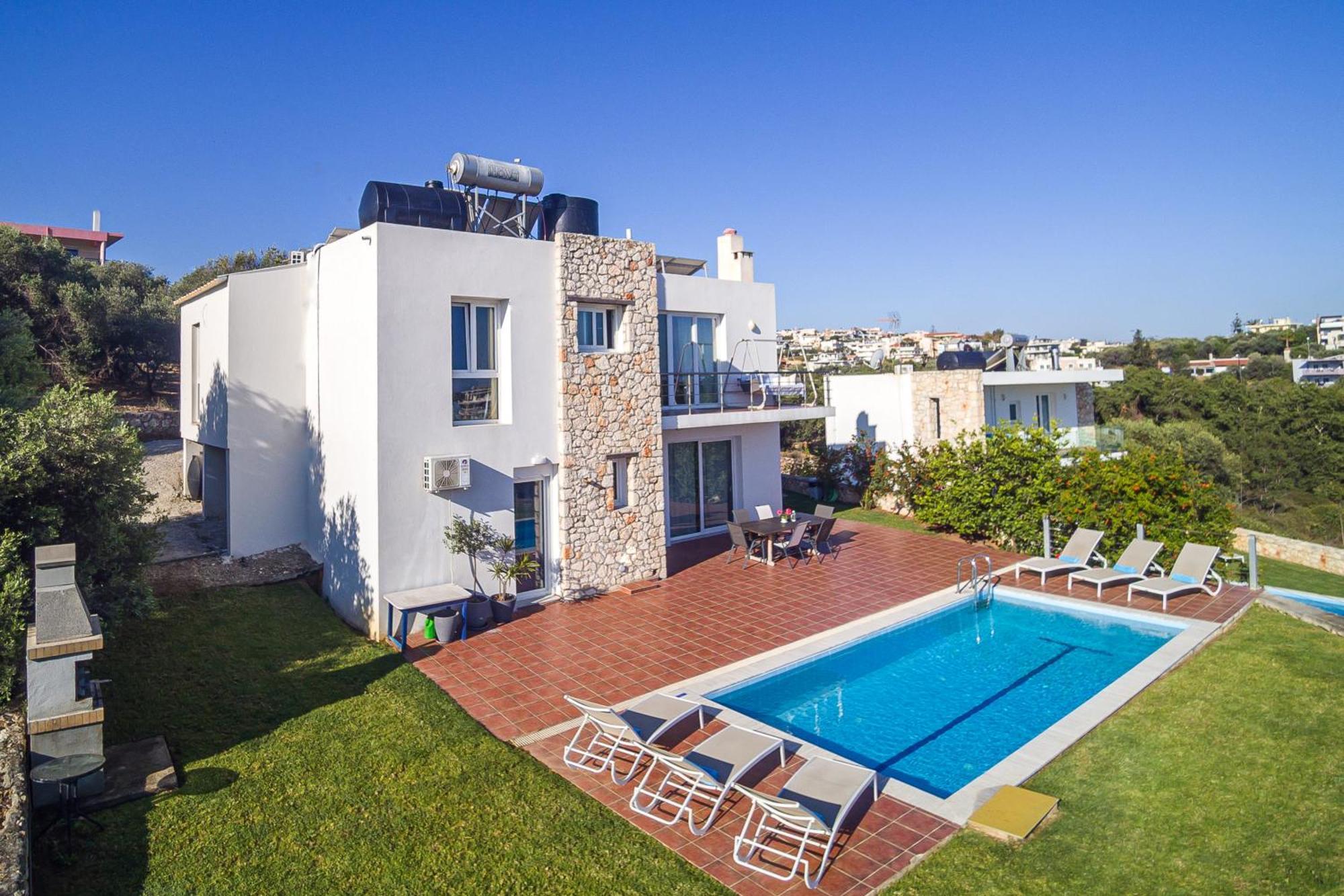 Dimitra Apartment With Private Pool And Sea View -The Ground Floor Of A Two Storey Building Δαράτσο Εξωτερικό φωτογραφία
